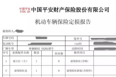 4s店定损完有定损单子吗