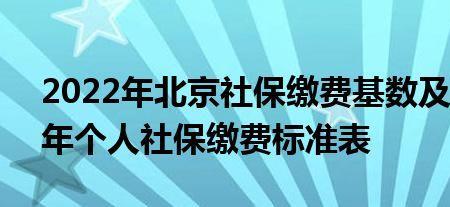 2022年清远社保缴费标准