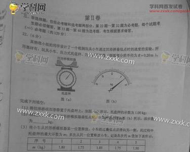 河南理综有哪几科