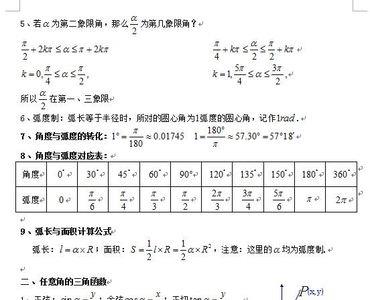 三角函数是初中还是高中课程