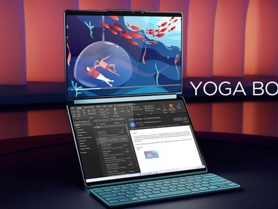 全球首款双 OLED 屏幕笔记本电脑，联想 YOGA Book 9i 官宣