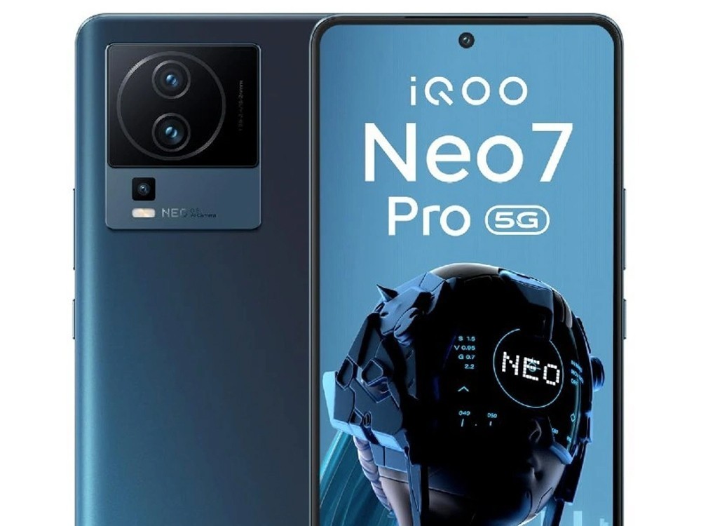 iQOO Neo 7 Pro手机印度发布，搭载骁龙8+Gen1、120W快充