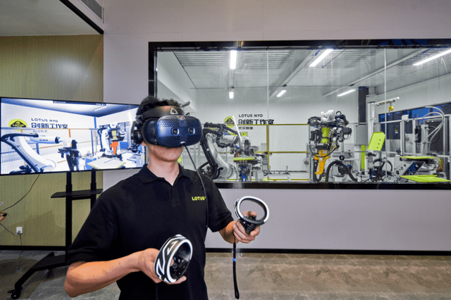 探访路特斯全球智能工厂：全球首家全工序3D数字孪生工厂