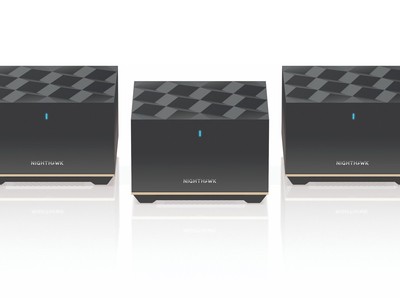网件发布Nighthawk三频WiFi 6E Mesh路由器(MK93S)：一母二子三只装，售价约4015元